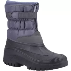 Image of Cotswold Mens Chase Touch & Zip Fastening Padded Winter Boots UK Size 11 (EU 45)