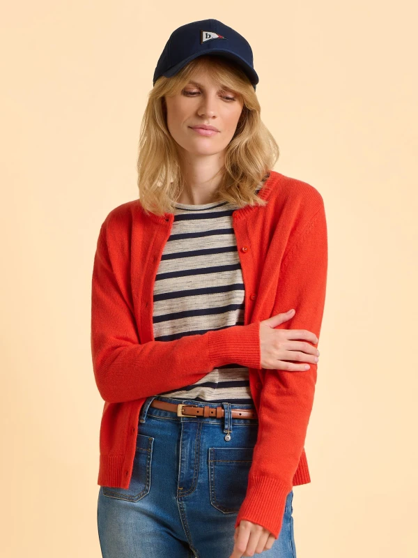 Image of Brakeburn Siren Cardigan Cardigans UK 08 Red 33561908000