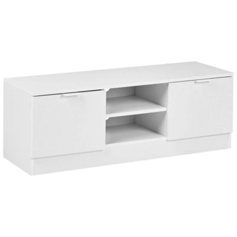 Image of Beliani Minimalist TV Stand Winnipeg White