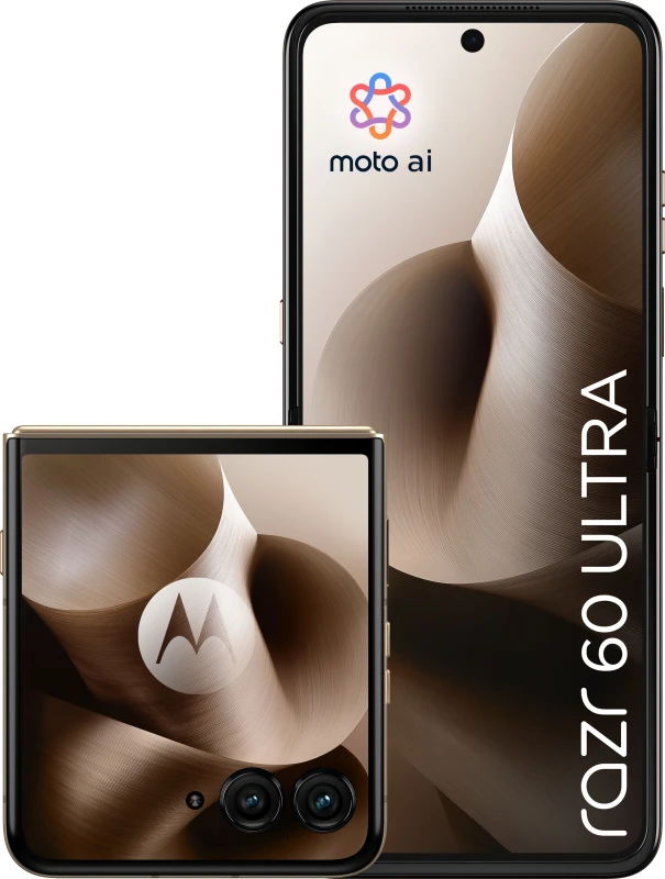 Image of MOTOROLA Razr 60 Ultra - 512GB, Wood, Brown 840023293177