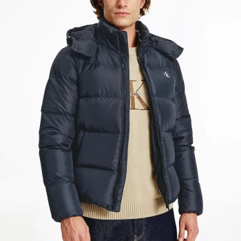 Image of Calvin Klein Jeans Mens Essentials Down Jacket - Night Sky - XL