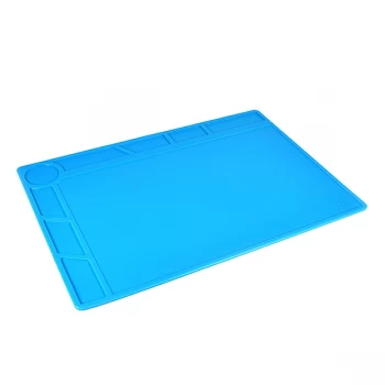 Image of Fastrax Small Pit Mat - Blue 36Cm X 24Cm