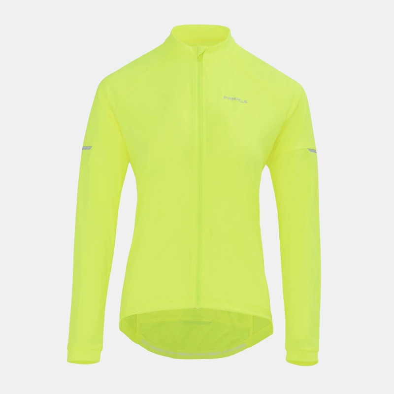 Image of Pinnacle Long Sleeve Cycling Jersey Ladies Yellow female 10 (S)