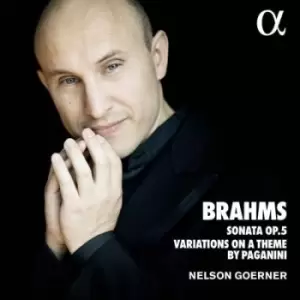 Image of Brahms Sonata Op 5/Variations On a Theme By Paganini by Johannes Brahms CD Album