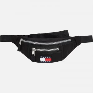 Image of Tommy Jeans Mens Heritage Bumbag - Black
