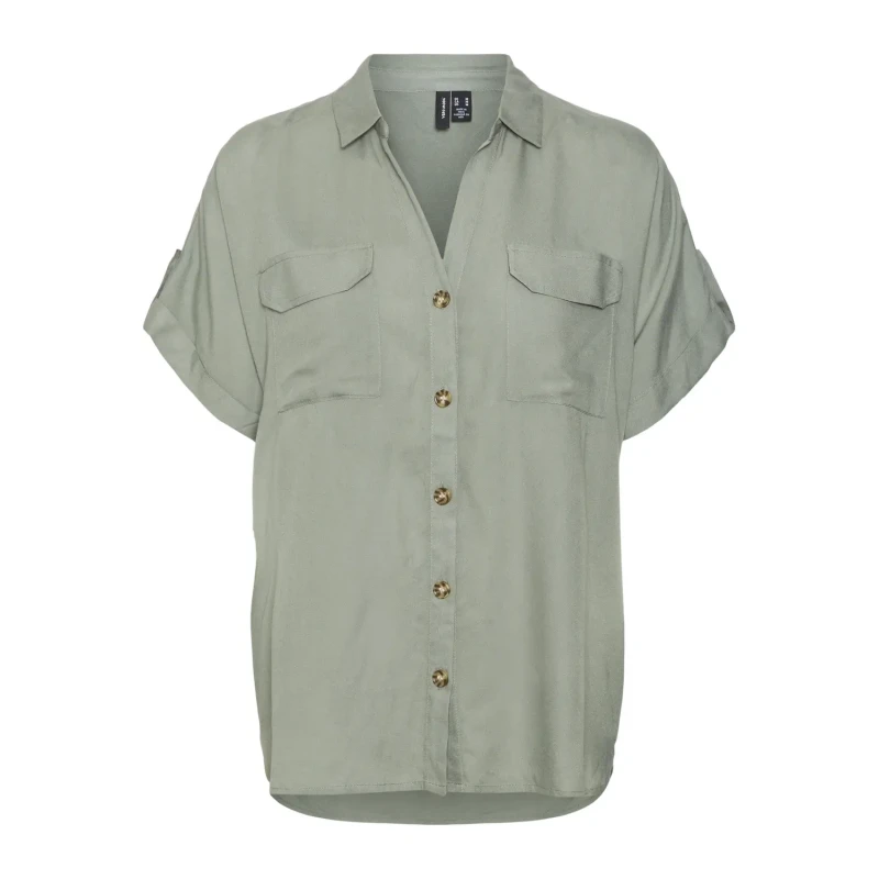 Image of Vero Moda Womens blouse Vero Moda Bumpy Vert Female XS