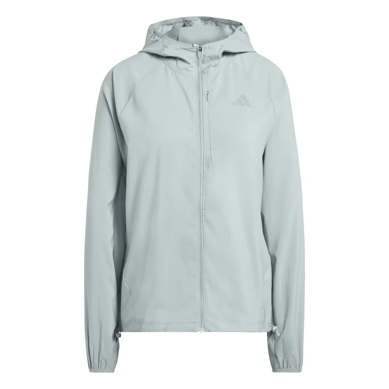 Image of Womens hooded waterproof jacket adidas Essentials Vert Female M