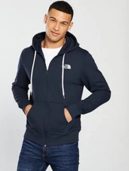 Image of The North Face Open Gate Full Zip Hoodie Navy Size S Men