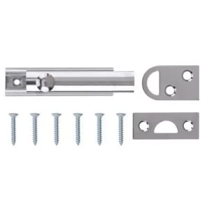Image of BQ Chrome plated Brass Flush bolt L64mm