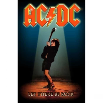 Image of AC/DC - Let There Be Rock Textile Poster