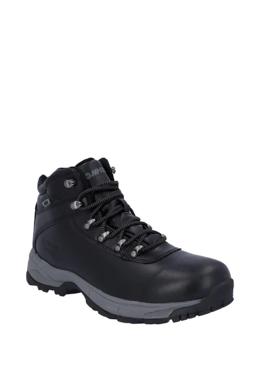 Image of Hi-Tec Hi-Tec Men Eurotrek Lite Waterproof Walking Boots in Black Size: 8 Black 8 Male 5013342976587