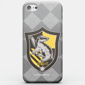 Image of Harry Potter Phonecases Hufflepuff Crest Phone Case for iPhone and Android - Samsung S6 - Snap Case - Matte