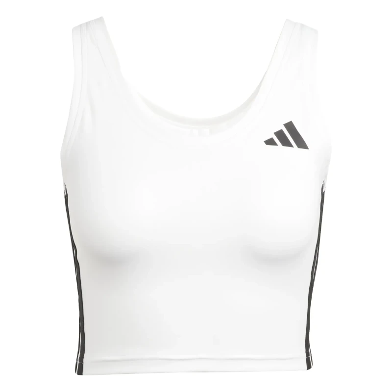 Image of Womens tank top adidas Workout Essentials 3-Stripes Blanc Female XL