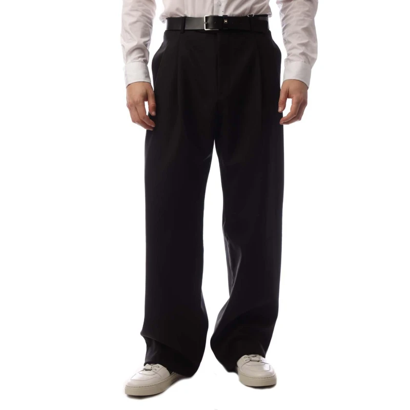 Image of Boss Womens Karliea Technical Stretch Slim Fit Trouser Black female 6 (XS)