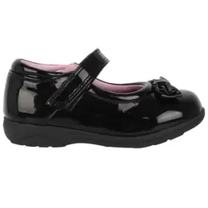 Image of Miss Fiori Mary Jane Bow Childrens Shoes - Black
