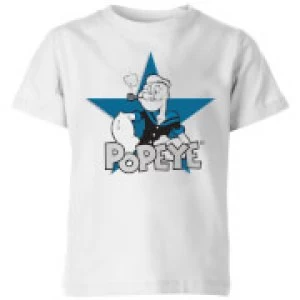 Image of Popeye Popeye Kids T-Shirt - White - 3-4 Years