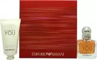 Image of Emporio Armani In Love With You Gift Set 30ml Eau de Parfum + 50ml Hand Cream