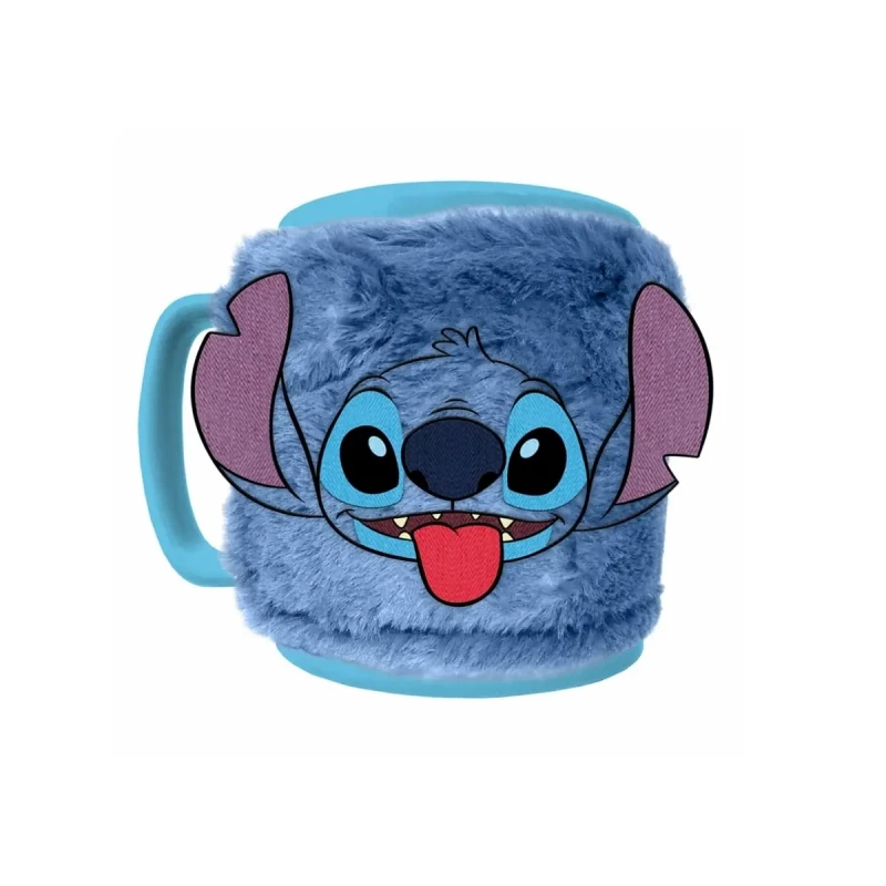 Image of Lilo and Stitch Lilo & Stitch (stitch Face) Fuzzy Mug, Multi FZMG2401033