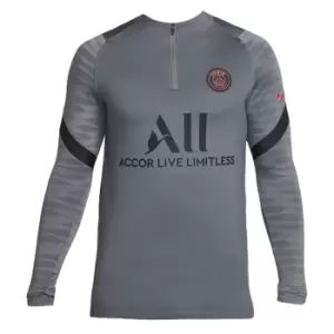 Image of PSG 2021-2022 CL Drill Top (Dark Grey)