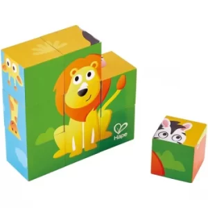 Image of Hape Jungle Animal Block Puzzle Activity Set