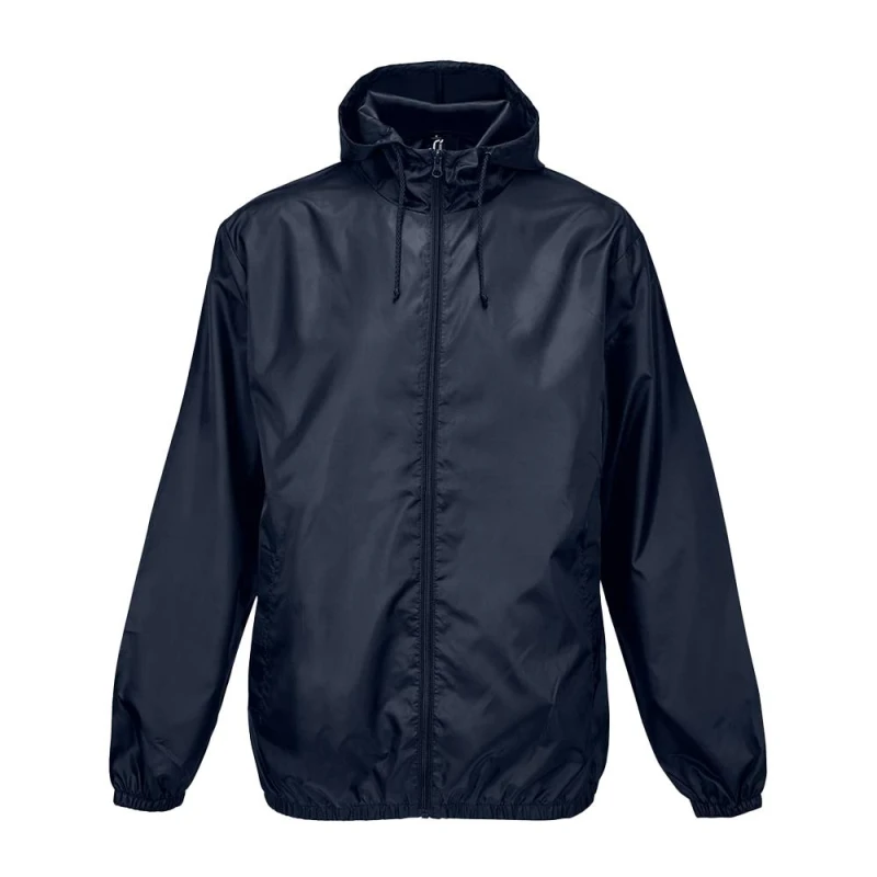 Image of SOL'S Mens Shield Windproof Jacket in Navy Size: XS Navy Male XS