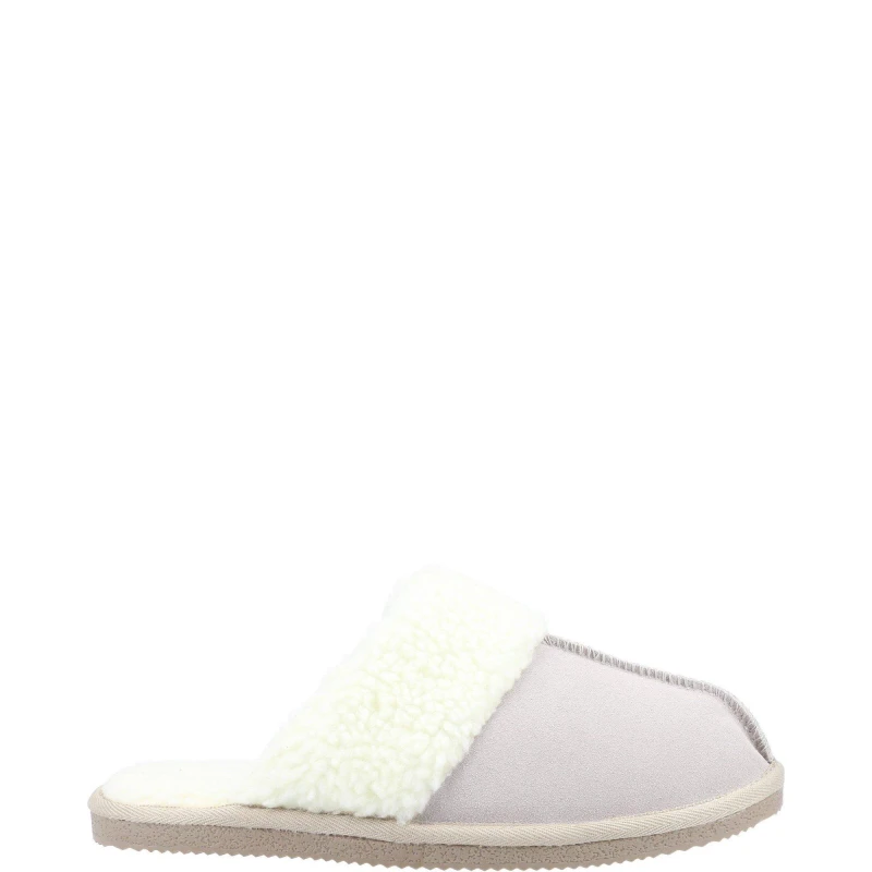 Image of Hush Puppies Womens Arianna Mule Slippers - UK 7 Beige female GDE2847BEI7