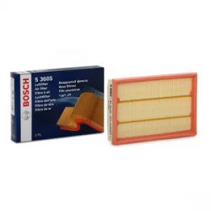 Image of Bosch Air Filter FORD,MAZDA 1 457 433 605 1004509,3885284,96MF9601AB Engine Filter F02Z9601A1A,F20113Z00,F8B313Z409A,AS0113Z40,K20113Z00,1004509