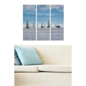 Image of MDF3729599 Multicolor Decorative MDF Painting (3 Pieces)