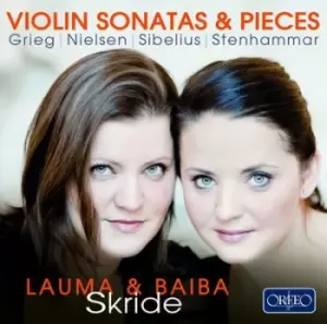 Image of Lauma & Baiba Skride Violin Sonatas & Pieces by Baiba Skride CD Album