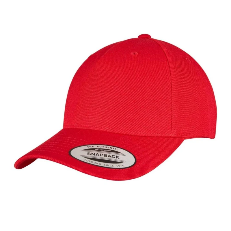 Image of Flexfit Mens YP Classics Premium Cap in Red Red Male One Size