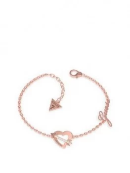Image of Guess Heart And Arrow Bracelet