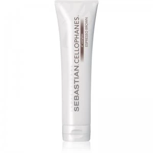 Image of Sebastian Professional Cellophanes Shine Restoration Mask for Dyed Hair Espresso Brown 300ml