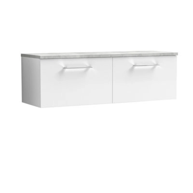 Image of Nuie 1200 Wh 2-Drawer Vanity & Laminate Top