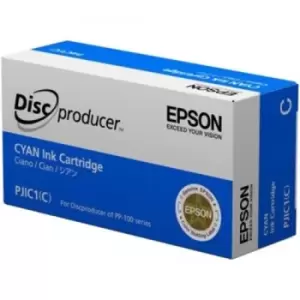 Image of Epson Discproducer Cyan Ink Cartridge