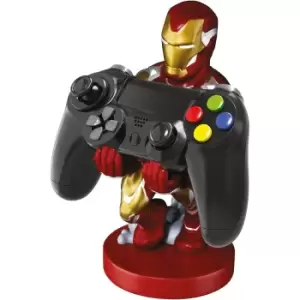 Image of Marvel Avengers: Endgame Iron Man 8" Cable Guy Controller and Smartphone Stand