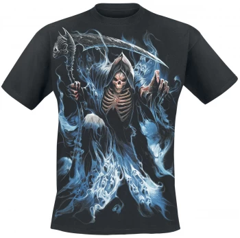 Image of Ghost Reaper Mens Medium T-Shirt - Black