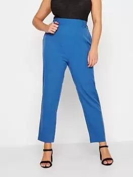 Image of Yours Hazel Tapered Trouser Cobalt, Blue, Size 20, Women