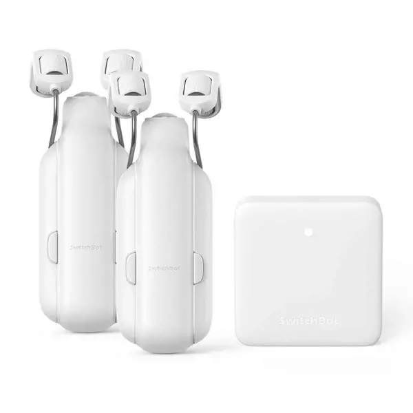 Image of Switchbot Smart Curtain - 2 X Rod 3 & Hub Mini