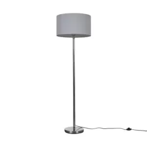 Image of Charlie Silver Floor Lamp Base