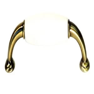 Image of BQ Polished Brass effect Door pull Pack of 1