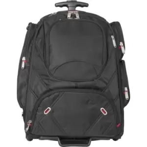 Image of Elleven Proton Checkpoint Friendly 17" Laptop Wheeled Backpack (34.5 x 19 x 50 cm) (Solid Black)