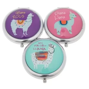 Image of Drama Llama Compact Mirror