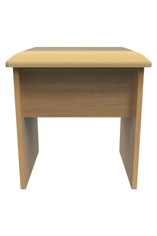 Image of Stafford Stool In Modern Oak (Ready Assembled)