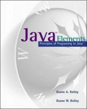 Image of Java Elements Principles of Programming in Java by Duane Bailey Paperback