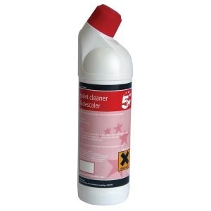 Image of 5 Star Facilities 1 Litre Toilet Cleaner and Descaler