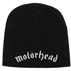 Image of Motorhead - Logo Unisex Beanie Hat - Black