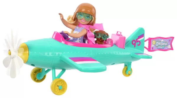 Image of Barbie Chelsea Plane, Doll and Accessories