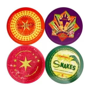 Image of Decorsome x Harry Potter Magic Badges Round Coaster Set