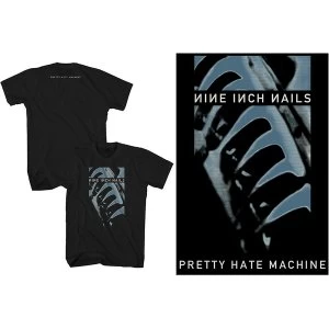 Image of Nine Inch Nails - Pretty Hate Machine Unisex Medium T-Shirt - Black