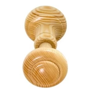 Image of Colours White wash Wood Curtain hold backs Pack of 2